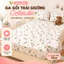 Ga trải giường cotton đũi siêu mềm mịn, thoáng mát dùng 4 mùa