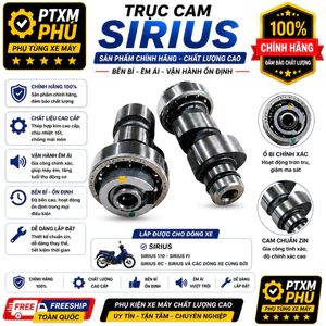 Trục cam sirius zin trần