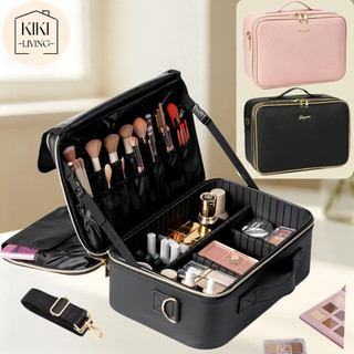 [🎁 Tặng Quà + Sẵn Hàng] Cốp Makeup Đủ Size S/M/L - Nhiều Ngăn To Rộng - Dây Đeo Vai Cài Vali - Du Lịch Tiện Lợi Mang Đi​