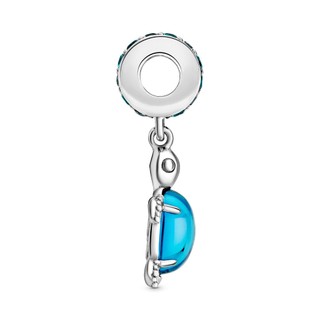 Charm Bạc Pandora Moments Murano Chú Rùa Biển Cả Xanh Dương - Murano Glass Sea Turtle Dangle Charm