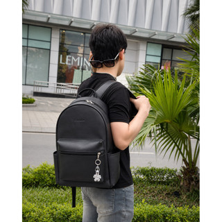 [ DEAL MỞ BÁN ] Balo Da Condas Basic , Balo Basic Nam Nữ Đựng Vừa Laptop 15,6inch Da Cao Cấp Chống Nước A04
