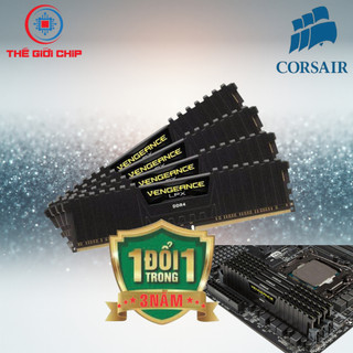 RAM PC 8GB 2666MHz DDR4 KINGSTON FURY*CORSAIR Vengeance LPX 8GB/3200 (tản nhiệt) I like new Box Bảo hánh 36 Tháng