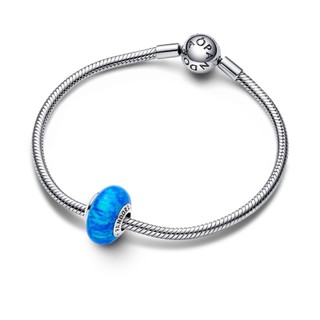 Charm Pandora Moments Opal Màu Xanh Dương - Opalescent Ocean Deep Blue Charm