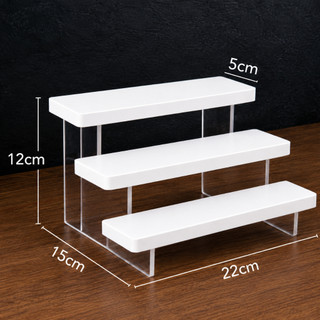 Kệ Mica Bậc Thang Trưng Bày 2 3 4 5 Tầng - Kệ Trưng Bày Mỹ Phẩm, Mô Hình, Nước Hoa, Trang Sức, Sản Phẩm Cao Cấp
