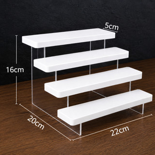 Kệ Mica Bậc Thang Trưng Bày 2 3 4 5 Tầng - Kệ Trưng Bày Mỹ Phẩm, Mô Hình, Nước Hoa, Trang Sức, Sản Phẩm Cao Cấp