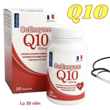 COENZYME Q10 - NHẬP KHẨU PHÁP- HỖ TRỢ TĂNG CƯỜNG SỨC KHỎE TIM MẠCH - GIẢM NGUY CƠ TIM MẠCH
