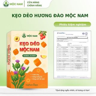 Kẹo dẻo Mộc Nam hương đào thuần chay