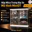 Hộp Mica Trưng Bày Xe Mô Hình 1:64 –Tủ Mica Trong Suốt Đựng Xe Hot Wheels, MiniGT, Tomica, Matchbox
