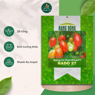 Hạt giống Cà Chua Bi Lai F1 (Gói 1g~110 hạt) Năng Suất Cao, Dễ Chăm Sóc, Trồng Quanh Năm