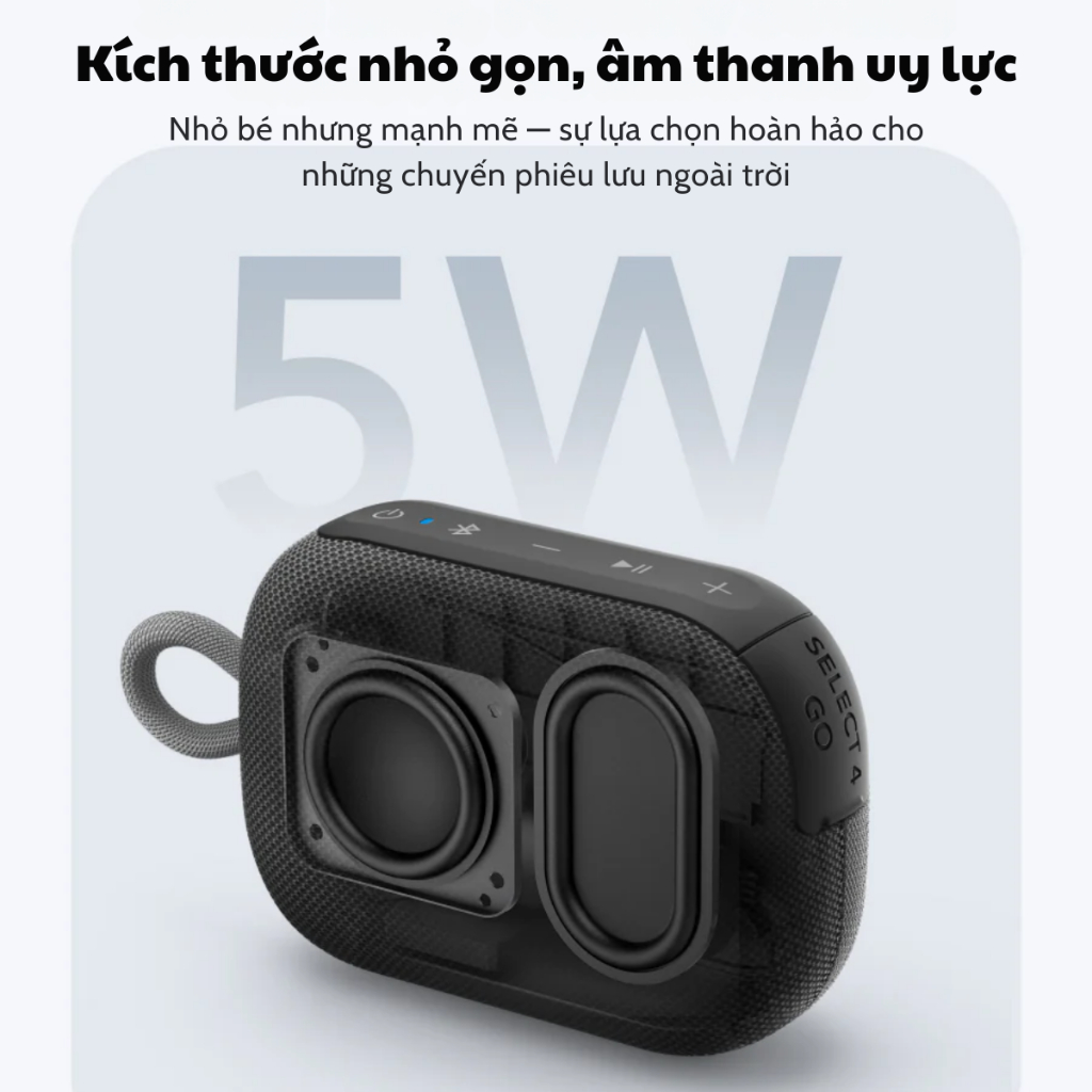 Loa Bluetooth Soundcore Select 4 Go A31X1, chống nước IP67, BH 18 tháng | BigBuy360 - bigbuy360.vn