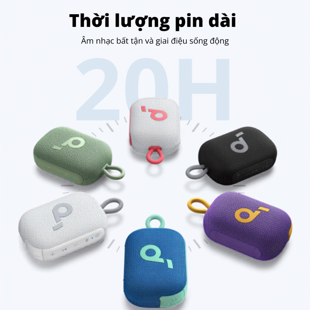Loa Bluetooth Soundcore Select 4 Go A31X1, chống nước IP67, BH 18 tháng | BigBuy360 - bigbuy360.vn