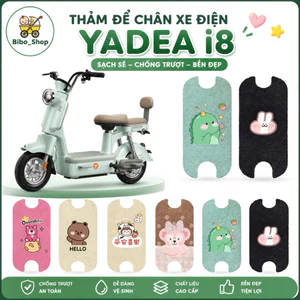 Thảm lót chân xe điện Yadea i8 ( sẵn hàng )