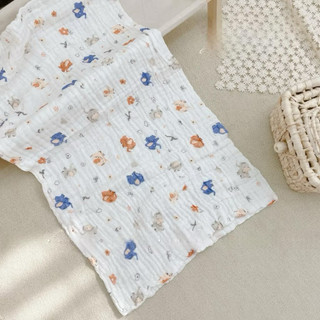 Khăn tắm cho bé, khăn xô tắm cho bé sơ sinh 6 lớp size 110*110cm loại cao cấp