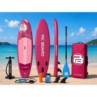 NEBULA PINK - PIC BOARD - Thuyền SUP / Ván chèo đứng bơm hơi