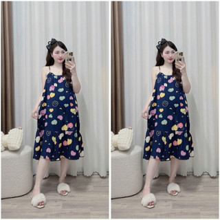 VÁY BẦU LANH HAI DÂY XUỐNG XUÔNG DỄ MẶC MÁT, mịn, xinh