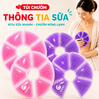 Túi Chườm Ngực Coniu Cho Mẹ Sau Sinh, Chườm Nóng Lạnh Giúp Mẹ Thông Tắc Tia Sữa, Kích Sữa, Giảm Đau Ti( Hộp 2 Chiếc)
