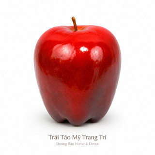 Trái Táo Mỹ Giả Cao Cấp Trang Trí | Trái Cây Giả Nhựa Foam Giống Thật Decor Quán Cà Phê Khách Sạn