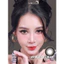 Lens mắt FB-234 Gray màu xám viền nâu tự nhiên, size lớn - thương hiệu LUNA EYES