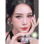 Lens mắt 733 Green màu xanh tây vân đá mắt mèo nổi bật, size lớn - thương hiệu LUNA EYES