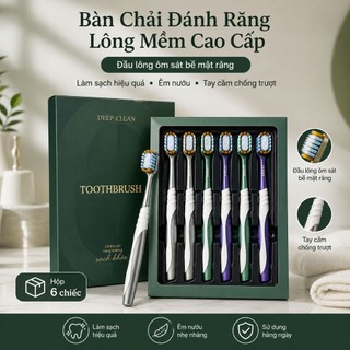 Bàn Chải Đánh Răng Cao Cấp ,Hình Núi, Xoắn Ốc Siêu Mịn, Đầu Rộng, Lông Mềm, Giải Pháp Chăm Sóc Răng Hiệu Quả
