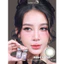Lens mắt 464 Green màu xanh tia vân đá không viền nổi bật, size nhỏ - thương hiệu LUNA EYES