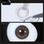 Lens mắt FC-398 Gray màu xám viền nhạt tự nhiên, size nhỏ - thương hiệu LUNA EYES