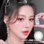 Lens mắt FC-398 Gray màu xám viền nhạt tự nhiên, size nhỏ - thương hiệu LUNA EYES