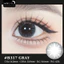 Lens mắt B317 Gray màu xám vân tia tự nhiên, size vừa - thương hiệu LUNA EYES