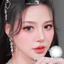 Lens mắt B317 Gray màu xám vân tia tự nhiên, size vừa - thương hiệu LUNA EYES