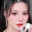 Lens mắt B317 Gray màu xám vân tia tự nhiên, size vừa - thương hiệu LUNA EYES