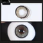 Lens mắt FD-439 GRAY màu xám kim cương viền đen nổi bật, không viền, size vừa by LUNA EYES