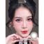 Lens mắt 456 Gray màu xám xanh, viền đen, size vừa - thương hiệu LUNA EYES