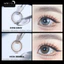Lens mắt 456 Gray màu xám xanh, viền đen, size vừa - thương hiệu LUNA EYES