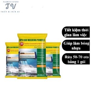 Bột Rửa Xe Không Chạm OPS - ComBo 10 Gói 500Gram Tạo Bọt Tuyết Rửa Ô Tô Xe Máy Siêu Tiết Kiệm Siêu Sạch Bóc Tách Vết Bẩn