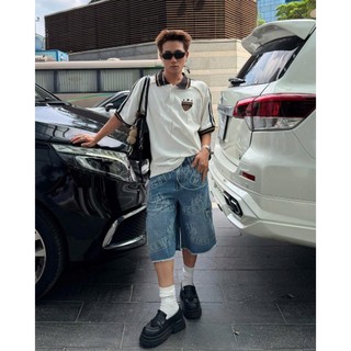 Quần ngắn FLAME BANNER CARGO SHORT chính hãng Mikenco Denim