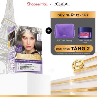 Kem nhuộm dưỡng tóc sâu màu thời trang L'Oreal Paris Excellence Fashion 172ml