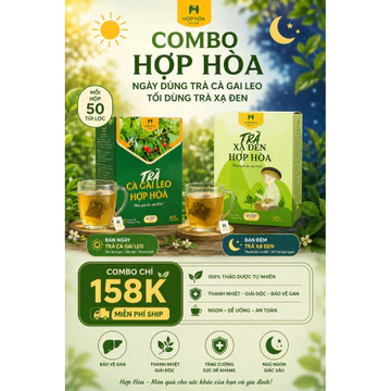 Combo Trà Cà Gai Leo và Trà Xạ Đen