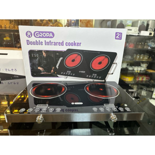 Bếp Hồng Ngoại Đôi GROPA 7000W Chính Hãng - Không Kén Nồi - Cảm Ứng - Hẹn Giờ - Bảo Hành 24 Tháng