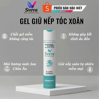 Gel dưỡng giữ nếp tóc xoăn Sveva