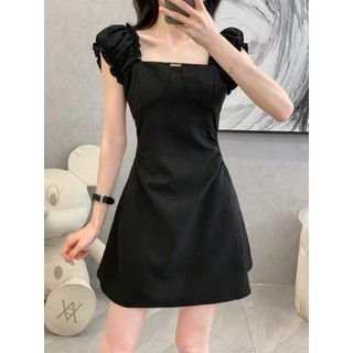 Đầm thiết kế KYE trẻ trung vải thô Hàn Tố nga dress