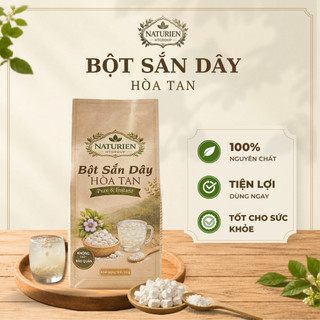 Bột Sắn Dây Naturien 500g, Bột Sắn Dây Nguyên Chất Thanh Nhiệt Đẹp Da Tốt Cho Sức Khỏe