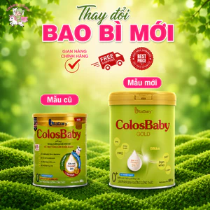 Sữa công thức Colosbaby Gold Thanh Nhạt 800g đủ số 0+, 1+, 2+ (Cập nhật date)