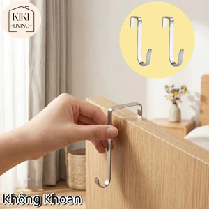 【Quà tặng - Không bán】Móc hình chữ s bằng thép không gỉ, thích hợp cho túi đựng đồ phía sau cửa
