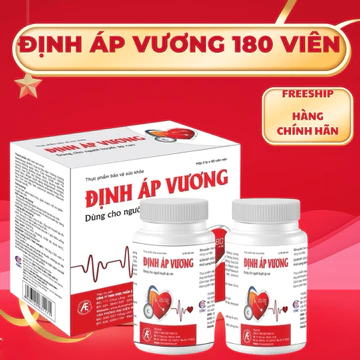 Định áp vương Combo hộp 180 viên