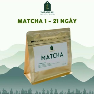 Bột Trà Xanh Matcha tằng Vĩnh An  Nguyên Chất Thượng Hạng (100g) – Không Đường, Ăn Kiêng, Uống Đẹp Da