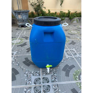 thùng 50 lít nhựa (hdpe) đã qua sử dụng ( đã vệ sinh sạch )