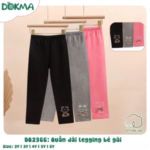 Quần Legging Dokma Bé Gái DQ2366