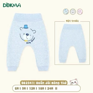 Quần Dài Bé Trai Mông Thú Bo Gấu Ngộ Nghĩnh Dokma DQ1867 DQ1856 DQ2341