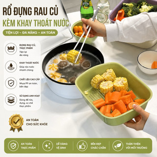Rổ nhựa đựng đồ 4 trong 1 tiện ích chất lượng cao rất đẹp