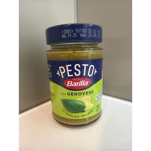 Sốt Pesto Genovese Barilla 190g – Sốt húng quế & phô mai Ý cho mì pasta
